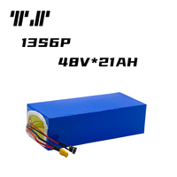 Batterie TS personnalisée pour scooter électrique, voiturette de golf, batterie à dents bleues, batterie lithium-ion 36V, 48V, 52V, 60V, 72V