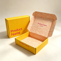 Boîte d'emballage pour cadeaux en carton recyclé double face avec logo personnalisé, impression offset, personnalisation, boîtes en papier