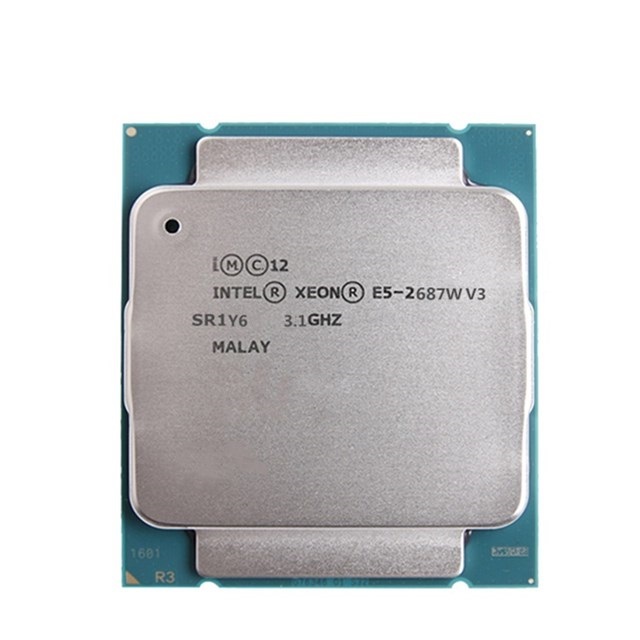 Xeon E5-2687W V3 CPU Processor 10 Core 20 Thread 3.1GHz E5-2687W V3 160W