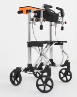 Японские желоба с 4 колесами для взрослых, Складная Алюминиевая Подставка для инвалидов, для пожилых людей