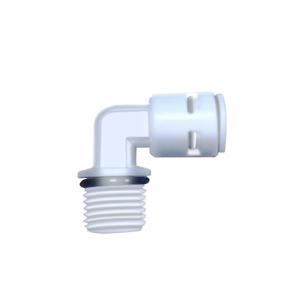 Conector para Purificador de Agua, Rosca Macho de 2 Pulgadas a Codo de Conexión Rápida, Accesorio de Tubería de PE de Grado Alimenticio - Product Image 5