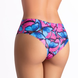 TD Mememe collezione primavera farfalla per collant rosa con perizoma per le donne a vita bassa taglio alto intrecciato sottile tinta tinta tinta tinta XL