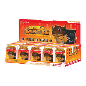 Genuino POPMART <span class=keywords><strong>Digimon</strong></span> Adventure Japón nevera figuras conjunto completo ABS Metal PVC Material figuras de acción al azar juguetes coleccionables - Product Image 1
