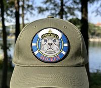 Parche Termoadhesivo Personalizado Ecológico de Alta Calidad con Diseño Gratuito para Gorras de Béisbol y Sombreros, Material de Tela