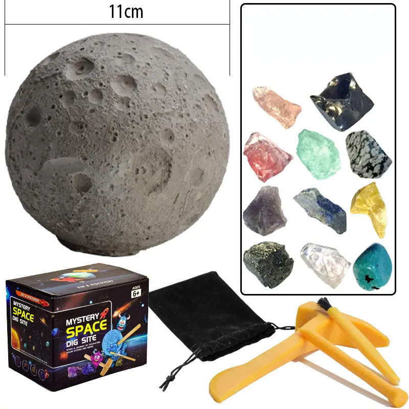 Mystery Space Excavation Children Toys Boys Activity Kit Learning Games Safety Kit for Kids 2021 Excavation Mining Toys