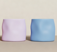 Décoration de table minimaliste de style nordique pour salon et chambre à coucher, pot à bougie