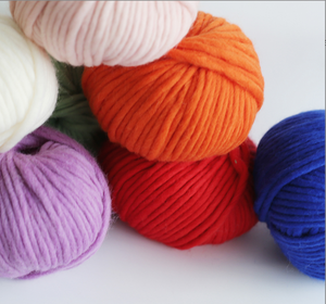 Bojay Thêm tốt 6mm Độ dày 100% Australia Merino len mỏng hơn sợi, hơn 100 màu sắc cho sự lựa chọn của bạn - Product Image 2