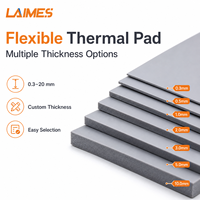 Plaquette en silicone thermiquement conductrice à faible compression pour le refroidissement des BMS, commande en gros
