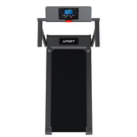 Caminadora Eléctrica Plegable Silenciosa Multifuncional para el Hogar, Máquina de Fitness, Mini Caminadora Plana para Ejercicios Aeróbicos