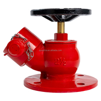 Robinet de sortie en fonte ductile type BS pour hydrant d'incendie avec bride rouge 2,5 pouces – Excellent prix – Équipement et accessoires de lutte contre l'incendie