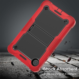 Personnalisé 8.7 pouces pour <span class=keywords><strong>Samsung</strong></span> <span class=keywords><strong>Tab</strong></span> A9 Hard PC Cover Portable Tablet Case avec support invisible Plastic Back Silicone Bumper Case - Product Image 5