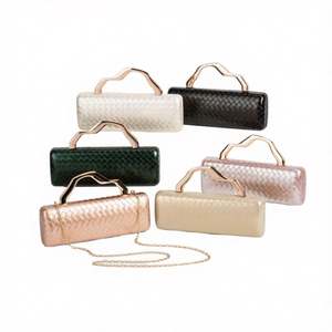 Sacs de fête de mariage, sacs à bandoulière pour femmes, sac à main avec chaîne de diamants, sacs de dîner avec cristaux - Product Image 4