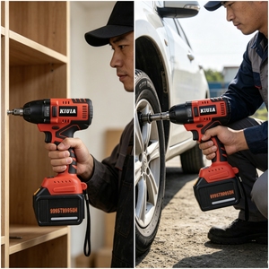 ประแจบลัชเลสไร้สาย 380nm <span class=keywords><strong>NAWIN</strong></span> แบบชาร์จไฟได้ แบตเตอรี่ลิเธียม-ไอออน 21V แรงบิดสูง 3 ระดับ สำหรับงาน DIY ยาง สแตนเลส - Product Image 1