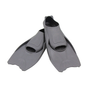 ครีบสำหรับฝึกว่ายน้ำ TPR เท้าเต็มสีน้ำเงินขนาด Xs31 33 S34 36 M37 39 L40 42 Xl43 45สำหรับผู้ใหญ่และเด็ก - Product Image 2