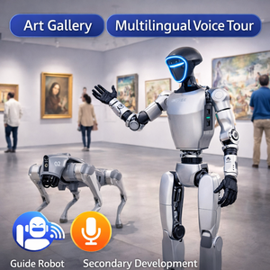 Plataforma Robótica Humanoide Personalizable Unitree para Bailar, Recorridos Guiados, Uso en Fábricas, Multilingüe, para Comercio e Industria - Product Image 2