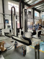 Robot cartésien de cadre à grande vitesse de robot industriel de cinq axes de Runma pour la machine de moulage par injection en plastique de 350-550T