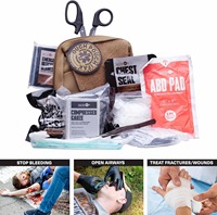 Kit de Primeros Auxilios Táctico Personalizado, Bolsa Médica MOLLE, Equipo de Supervivencia de Emergencia para Exteriores, Proveedor OEM