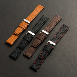 Lionorm cinturino per orologio ibrido in pelle sintetica personalizzato 20mm 22mm per <span class=keywords><strong>Huawei</strong></span> Samsung Galaxy cinturino - Product Image 1