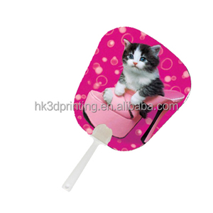 Éventail à main Kpop en plastique 3D, design mignon, best-seller, cadeau souvenir pour animaux de compagnie - Product Image 5