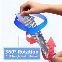 Goulotte de câblage flexible en PVC résistante à la chaleur 40x40