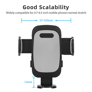 Telfoonhouder rotación de 360 grados soporte universal para teléfono de coche soporte móvil para salpicadero de parabrisas de coche soporte para teléfono de montaje de coche - Product Image 3