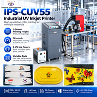 Machine d'impression UV IPS-CUV55 pour verre, machine d'impression numérique à jet d'encre pour boîte en carton, imprimante PIJ haute résolution 54 mm USB