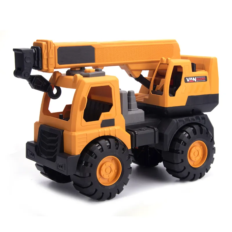 Инженерный автомобиль большого размера, детский игрушечный набор желтого грузовика