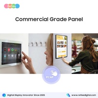 Tableta Android Poe de 10/13/15/22/32/43/49/55 Pulgadas, Pantalla Táctil de Pared para Publicidad, Monitor Industrial Android