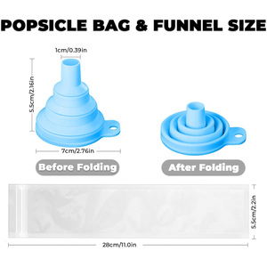 Envases de Plástico para Helados Congelados, al por Mayor, Personalizados, Libres de BPA, Transparentes, Ecológicos, Reciclables, Impermeables, Termosellables, de Grado Alimenticio - Product Image 4