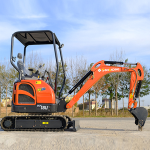 Mini-excavatrice SHANDING neuve, livraison rapide, 3,5 tonnes, pour ferme, avec moteur sur chenilles, certifiée CE/EPA, 1,8 m³ de capacité, 1000 kg, prix compétitifs - Product Image 3