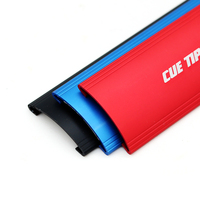 Outil de polissage et de ponçage pour pointe de queue de billard/snooker/pool en aluminium durable haut de gamme noir/bleu/rouge