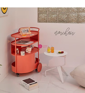 <span class=keywords><strong>Tavolino</strong></span> Laterale Moderno e Semplice Yicheng Beauty con Vano Portaoggetti, Struttura in Ferro, Carrello Piccolo, <span class=keywords><strong>Tavolino</strong></span> da Caffè per Arredamento Soggiorno - Product Image 2