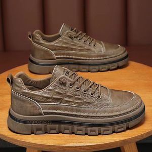 Zapatos de hombre de primavera y otoño, nuevos zapatos transpirables, impermeables y antideslizantes para deportes, ocio y ocio versátiles de moda para hombres - Product Image 2