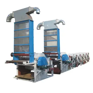 Efficient Motor Tearing Carding Machine New Cloth Leftover Material Fabric Cotton Waste Fiber Recycling Opening Textile Use
