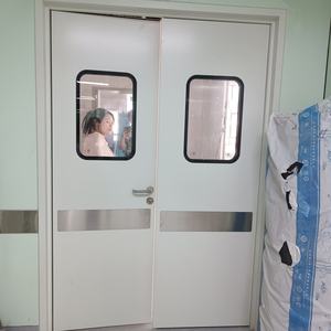 Portes de salle d'opération manuelles en acier inoxydable ignifuge très appréciées pour les établissements de santé - Product Image 4