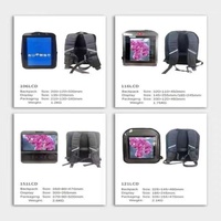 (Vente Flash) Nouvelle Machine Publicitaire d'Extérieur à Écran LCD pour Sac à Dos, Affichage de Vidéos, Diverses Tailles, Conforme RoHS, Garantie 90 Jours