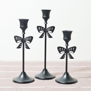 <span class=keywords><strong>Bougeoir</strong></span> à nœud de luxe scandinave avec un restaurant de mariage de Noël festif Décoration de la maison <span class=keywords><strong>Bougeoir</strong></span> à <span class=keywords><strong>longue</strong></span> tige - Product Image 1