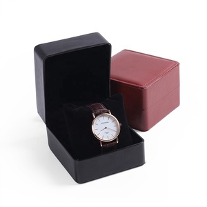 <span class=keywords><strong>OJR</strong></span> OEM/ODM Individuelles Logo Einzelne Uhren-Geschenkverpackung Caja De Relojes Luxuriöse PU-Leder Uhrenbox - Product Image 1