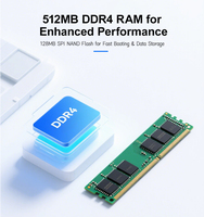 Router Mesh Inalámbrico WiFi6 de Doble Banda Totalmente Personalizable con Chipset Openwrt MT7981B, 802.11ax, 3000mbps, 1 Puerto WAN + 4 Puertos LAN para el Hogar