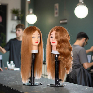 Cabeza <span class=keywords><strong>de</strong></span> Maniquí <span class=keywords><strong>de</strong></span> <span class=keywords><strong>Pelo</strong></span> Mixto para Entrenamiento <span class=keywords><strong>de</strong></span> Cosmetología, <span class=keywords><strong>Muñeca</strong></span> <span class=keywords><strong>de</strong></span> Maniquí para <span class=keywords><strong>Corte</strong></span> <span class=keywords><strong>de</strong></span> <span class=keywords><strong>Pelo</strong></span>, Sedoso, Liso, Ondulado, para Trenzado, Instrucciones <span class=keywords><strong>de</strong></span> Peluquería, 200% - Product Image 6