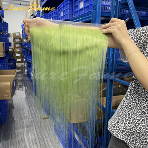 Tóc Xanh Bán Chạy 3 Bó Tóc Brazil Nguyên Bản Tóc Ren Trải Chân Tóc Remy Body <span class=keywords><strong>Wave</strong></span> Tóc Thật Hai Màu Tự Nhiên - Product Image 4