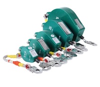 Nouveau treuil manuel à câble métallique de sécurité à double verrouillage, capacité de charge de 150 kg, 10 m