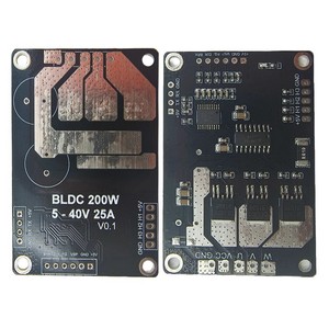 มอเตอร์ขับเคลื่อนสามเฟสสำหรับมอเตอร์ DC BLDC 25A 200W 48V - Product Image 3
