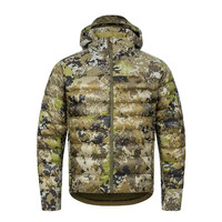 Vestes chaudes en duvet pour hommes d'extérieur imperméable camouflage vert jungle hunting top