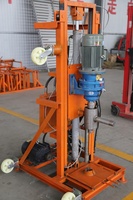 Perceuse de puits hydraulique Portable 100m de profondeur 220V/380V, petite Machine rotative de forage d'eau souterraine