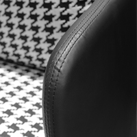 Chaise de loisirs de luxe à pieds en métal pour le salon, la chambre à coucher, le hall de l'hôtel et l'école/les meubles d'appartement pour les loisirs et la détente