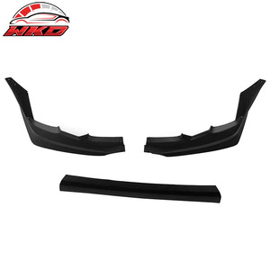 เหมาะสำหรับ Toyota Corolla 11-13 T Style ชุดแต่งกันชนหน้า สปอยเลอร์คางหน้า สีดำด้าน PP อะไหล่รถยนต์ อุปกรณ์ตกแต่งรถยนต์ - Product Image 5