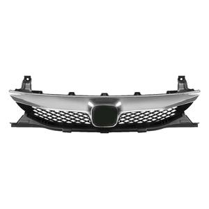 Grille de pare-chocs supérieure avant pour Honda <span class=keywords><strong>Civic</strong></span> <span class=keywords><strong>2009</strong></span> 2010 2011 accessoires de voiture <span class=keywords><strong>calandre</strong></span> noire texturée automatique HO1200198 71121-SNA-A50 - Product Image 1