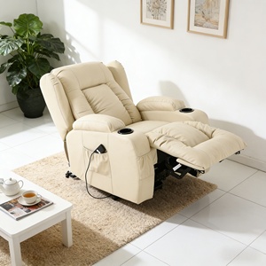 <span class=keywords><strong>Sillón</strong></span> <span class=keywords><strong>Reclinable</strong></span> <span class=keywords><strong>Eléctrico</strong></span> de Cuero MEIMIN, <span class=keywords><strong>Sillón</strong></span> Manual Grande <span class=keywords><strong>para</strong></span> Sala de Estar, <span class=keywords><strong>para</strong></span> Personas Mayores - Product Image 2