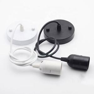 Support de lampe E27, <span class=keywords><strong>fil</strong></span> <span class=keywords><strong>suspendu</strong></span>, support de lampe, abat-jour, <span class=keywords><strong>fil</strong></span> pour lustre, accessoires d'éclairage - Product Image 6